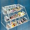 Azar Displays 12 Compartment 3 Tier Bin for Counter, Pegboard or Slatwall 223012 - alternate 3
